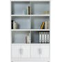 Harry Glass Cabinet - White - 4