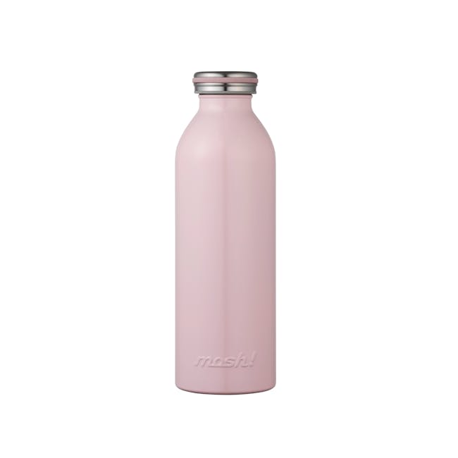 MOSH! Double-walled Stainless Steel Bottle 700ml - Peach - 0