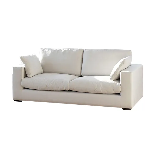 Oxford Ottoman - Grey, Down Feathers - 31