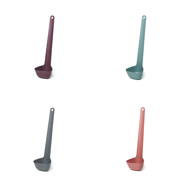 OMMO Tools Ladle - Eggplant - 4 - purple ladle, green ladle, gray ladle, red ladle, minimalist ladle, modern ladle, kitchen
