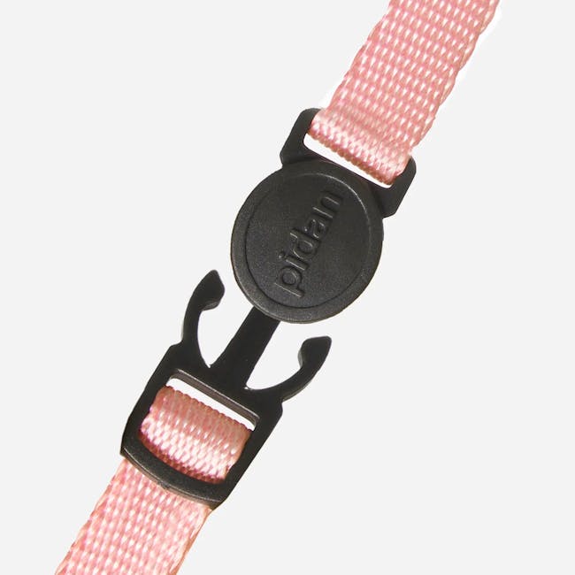 Pidan Cat Bowties - Dotty - 4 - pedal buckle, pink strap, adjustable buckle, black buckle, pet leash, pet accessory, pet