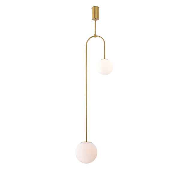 (As-is) Cyril Pendant Lamp - Brass - 1