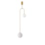 Cyril Dual Pendant Lamp - Brass - 0