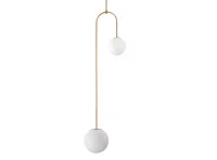 Cyril Dual Pendant Lamp - Brass