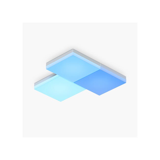 Nanoleaf Skylight Starter Kit (3 Pack) - 2 - 3D geometric shapes, abstract design, minimalist art, modern illustration