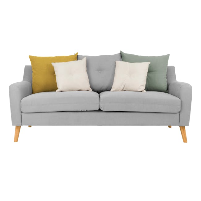 Evan 3 Seater Sofa with Evan Armchair - Slate - 1