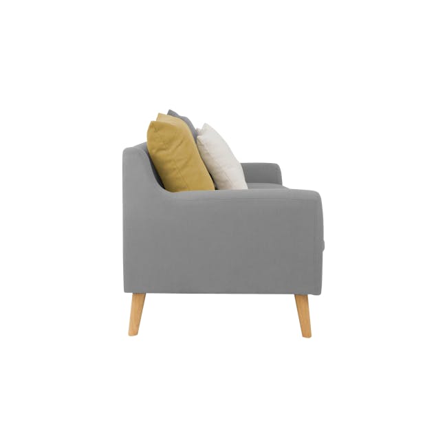 Evan 3 Seater Sofa with Evan Armchair - Slate - 3