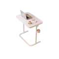 Holster Adjustable Side Table - White