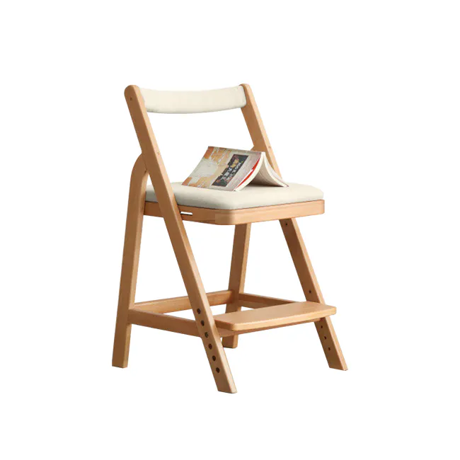 Micah Kids Adjustable Chair - Beige - 1