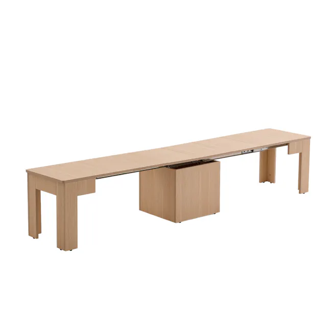 Flexi-Table Extendable Dining Bench 0.6m-2.8m - Natural - 1