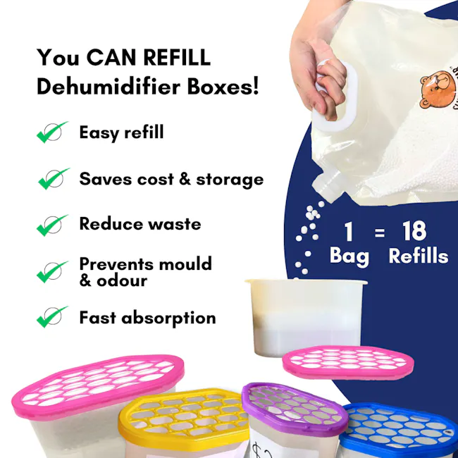 Slurpy Bear Dehumidifier Refill 4.5kg - English Pear - 3