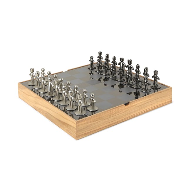 Buddy Chess Set - Natural - 1