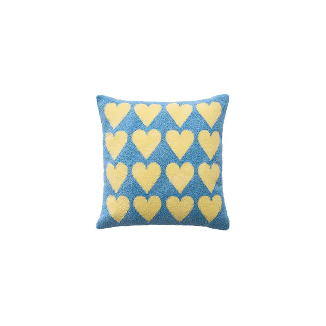 Bowell Cushion - Yellow Heart - 1