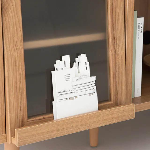 Jael TV Console 1.6m - Oak - 7