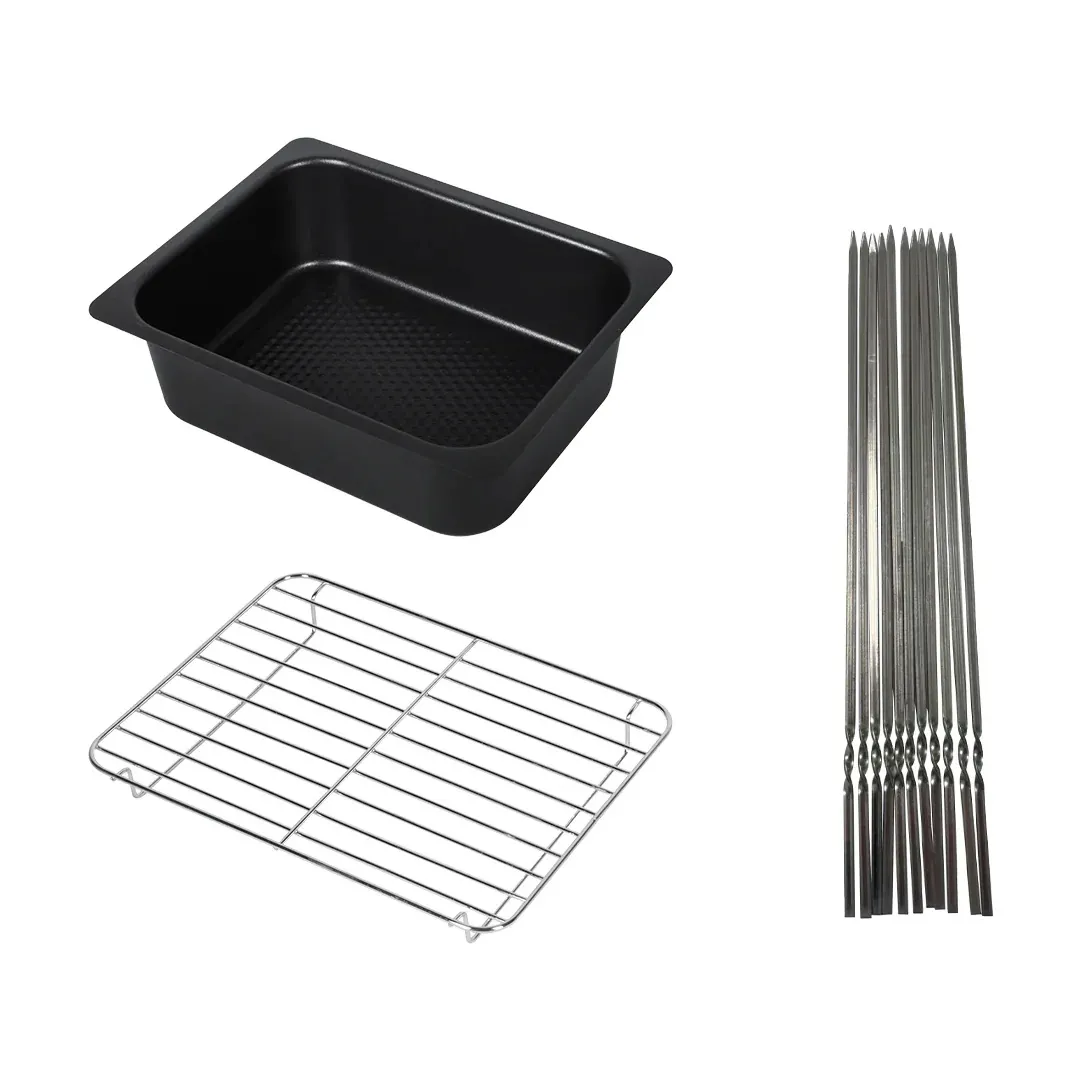 TOYOMI 4-in-1 Rotating SkewerPro Grill (BBQS 3000) - 7