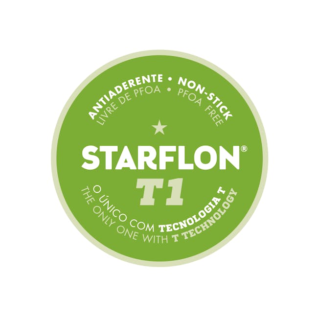 Tramontina Starflon Non-Stick Wok with Lid (2 Sizes) - 2