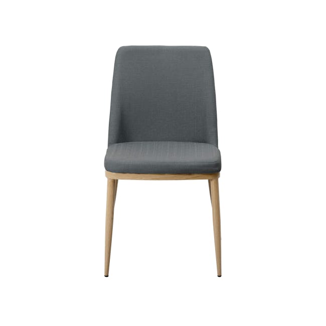 Kate Dining Chair - Oak, River Grey - 1