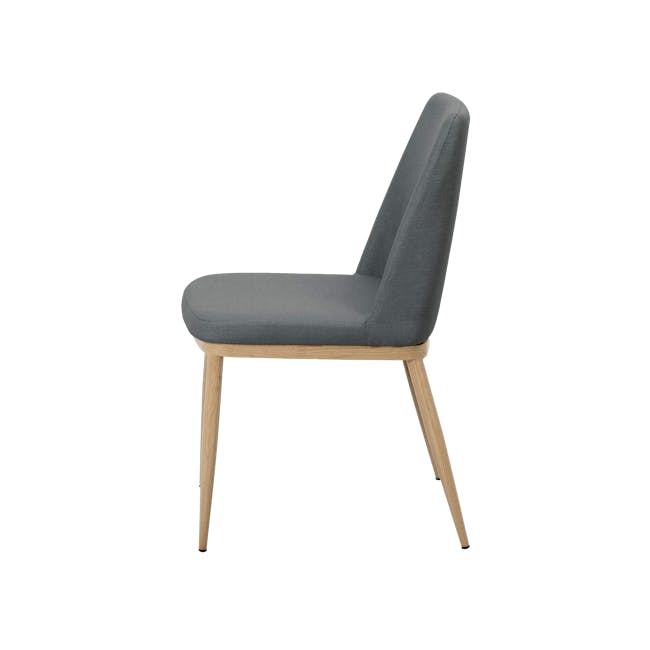 Kate Dining Chair - Oak, River Grey - 2