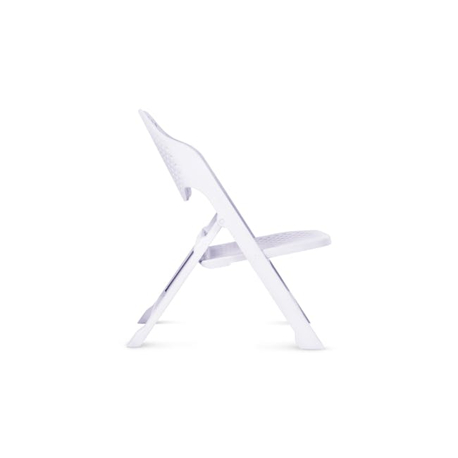 Cala Foldable Outdoor Lounge Chair - Carrara White - 4