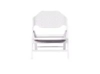 Cala Foldable Outdoor Lounge Chair - Carrara White