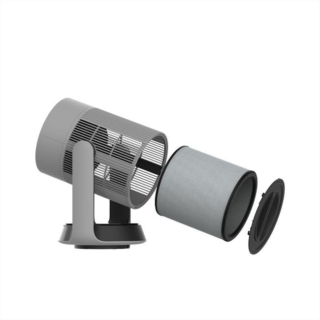 NNIO Twister 7" BLDC Purifying Air Circulator with Remote - 3