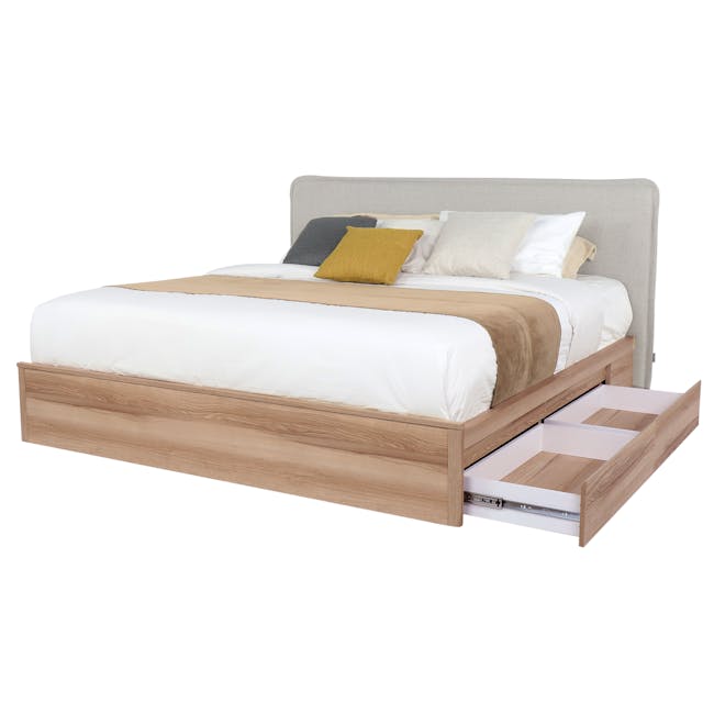 Tabitha 2 Drawer Queen Bed - 1