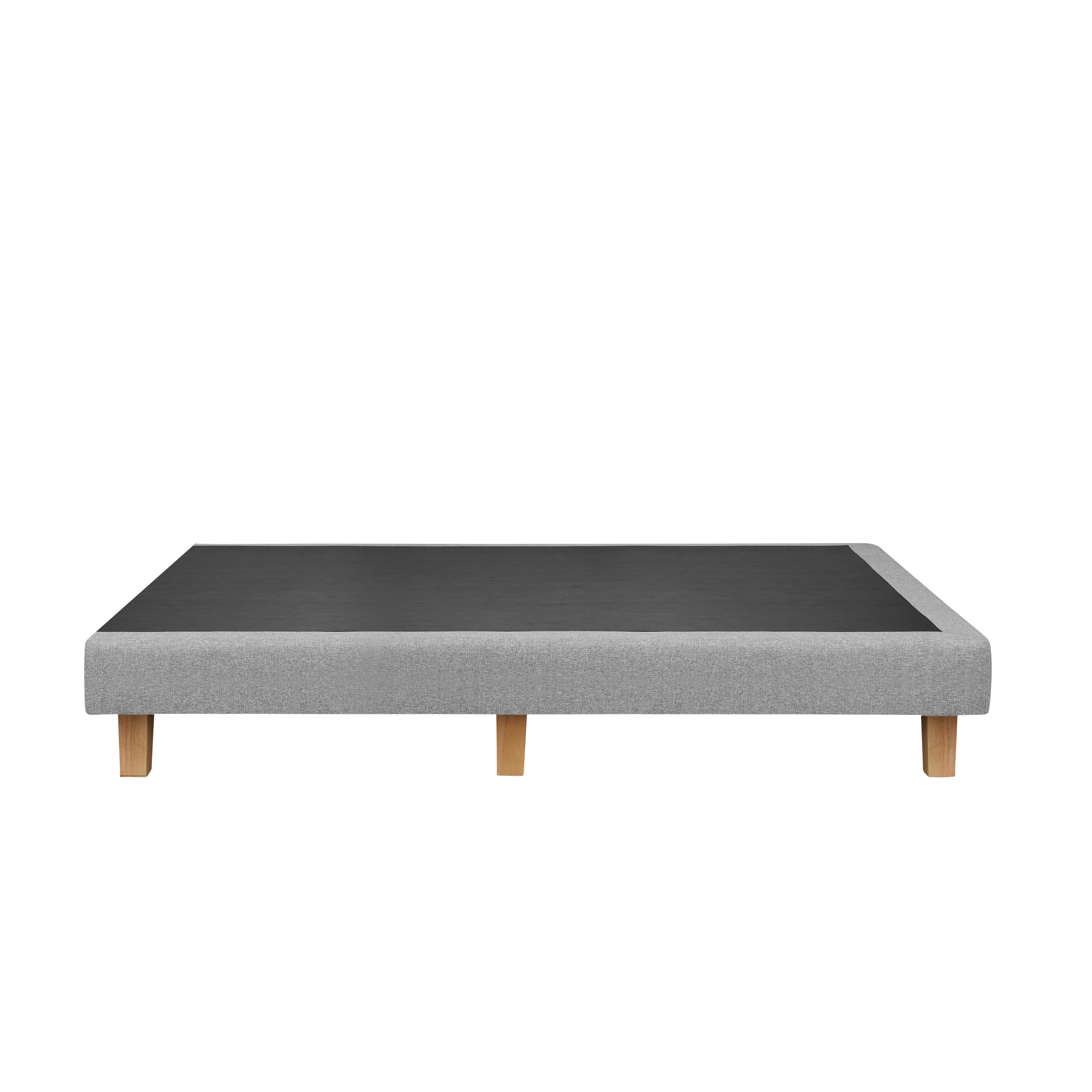 ESSENTIALS Queen Divan Bed - Snow (Faux leather) - 9 - Modern minimalist table, sleek design, contemporary furniture
