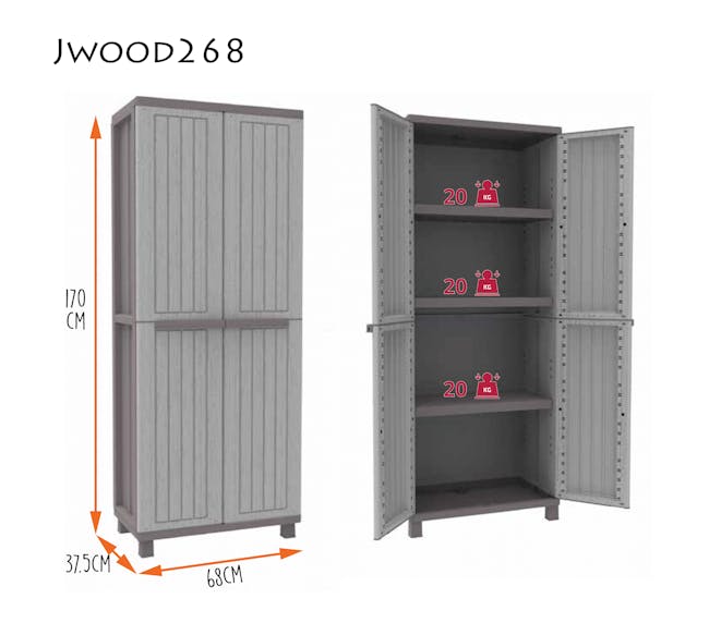 Terry Jwood 268 Outdoor Cabinet - 4