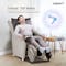 OSIM uDiva 3 Transformer Massage Sofa - Grey (Houndstooth Cushion Cover) - 6