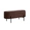 Hilary Storage Bench 0.9m - Saddle Brown (Faux Leather)