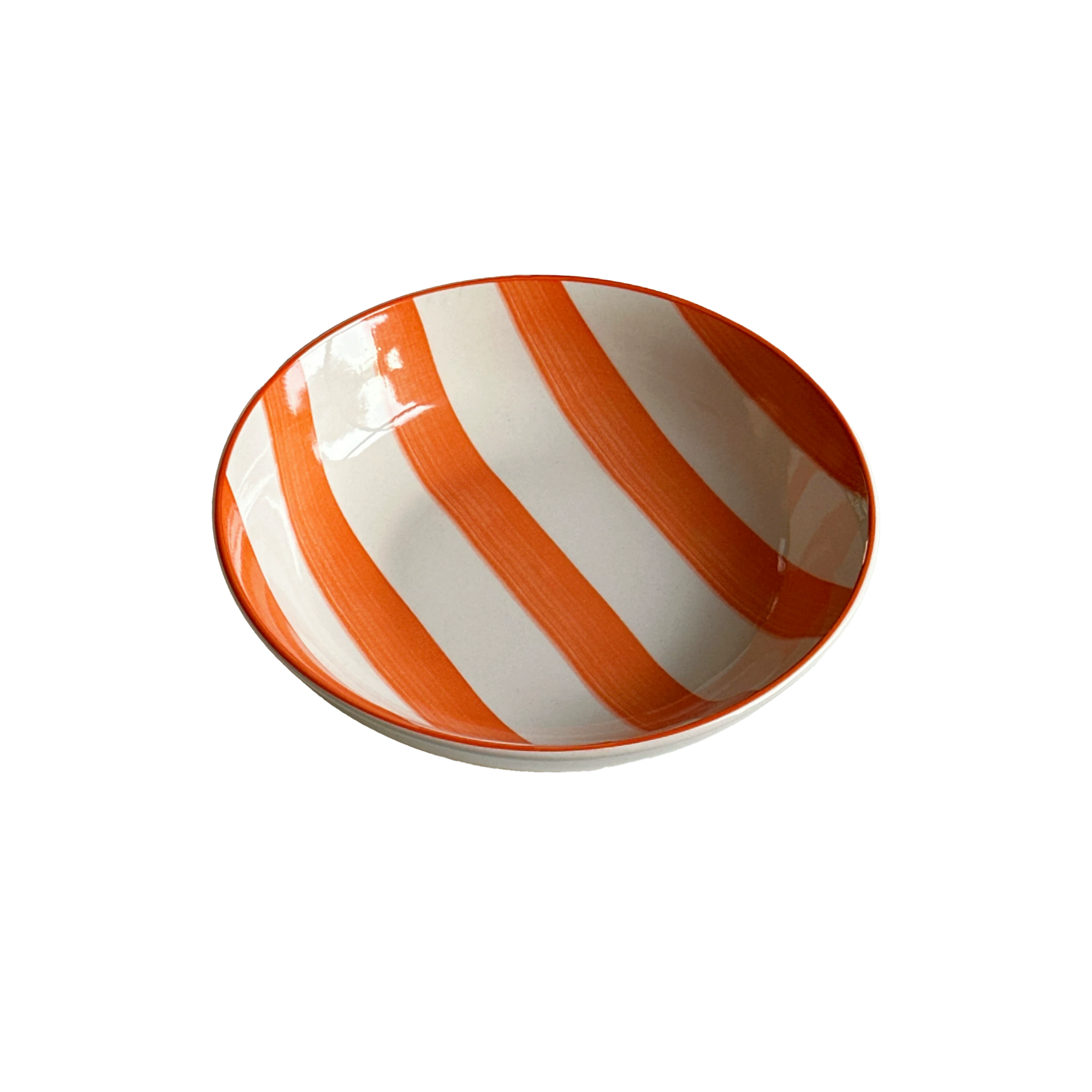 Circus Ceramic Deep Plate 20.5cm - Orange