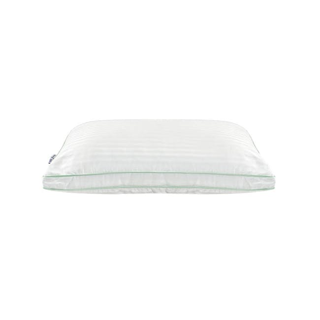 MaxCoil Panel Loft 7 Hole Fibre Fill Pillow - 4 - White, cushion, pillow, mattress, bedding, comforter, pillowcase