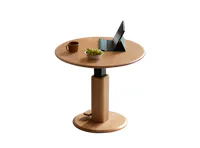 Wode Adjustable Round Coffee Table 0.7m