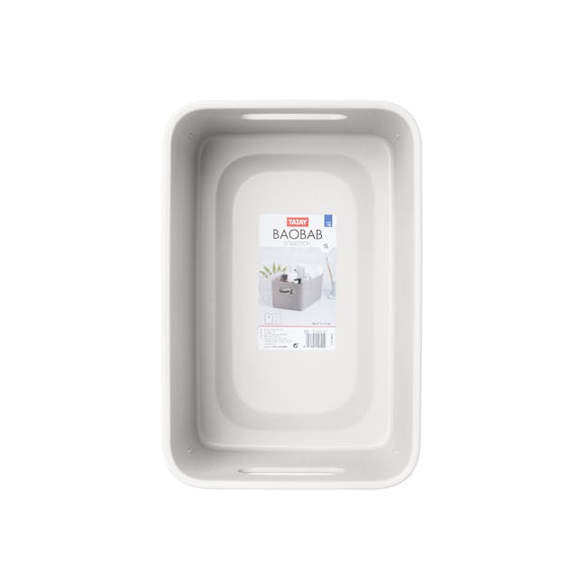Tatay Organizer Storage Basket - White (4 Sizes) - 13