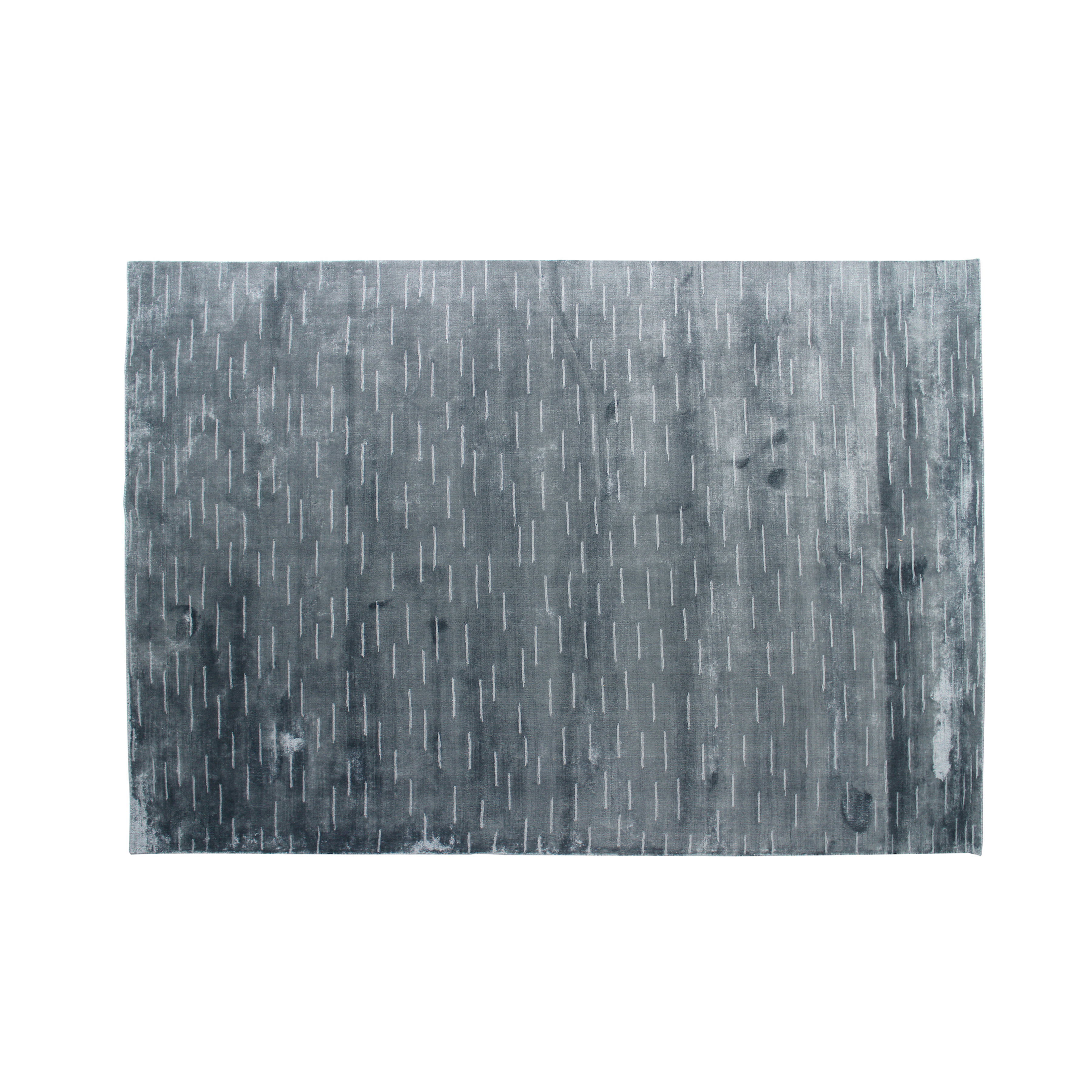 Aland Low Pile Rug - Blue - 2.4m x 1.7m