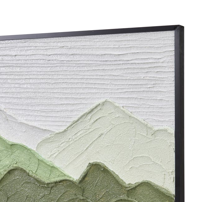 Glacier Trail 3D Textured Painting 180 x 60 cm - 7