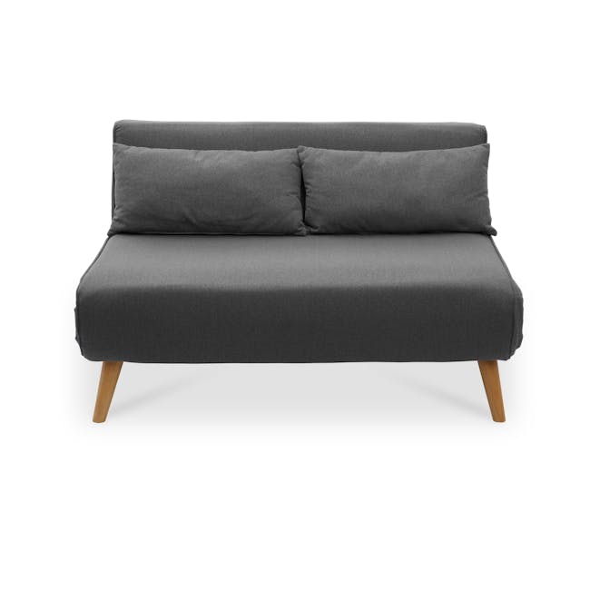 Noel 2 Seater Sofa Bed - Ebony - 21
