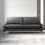 Wellington 3 Seater Sofa - Smokey Grey (Faux Leather) - 5