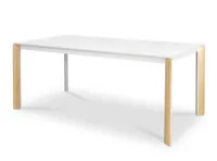 Nelson Dining Table 1.8m - White Marble (Sintered Stone)