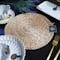Table Matters Seagrass Round Placemat - Natural - 2