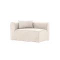 Mobo Modular Sofa Arm Unit - Ivory