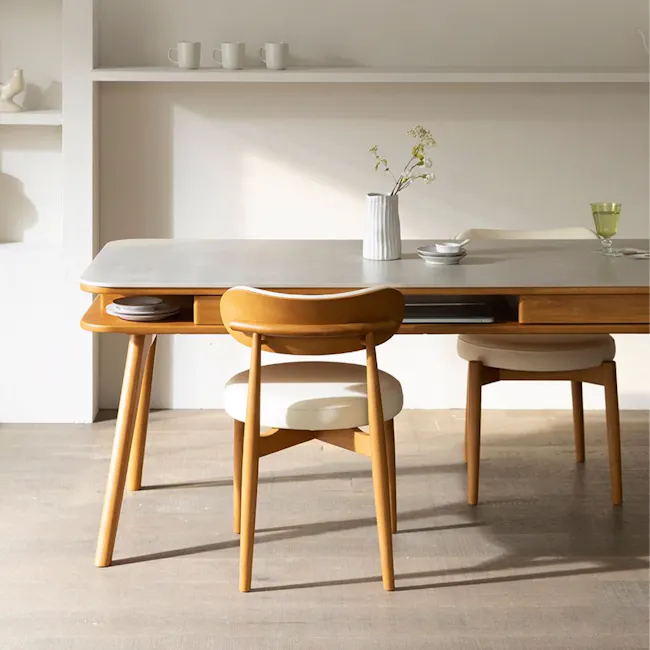 Lornell Dining Chair - Oak - 5