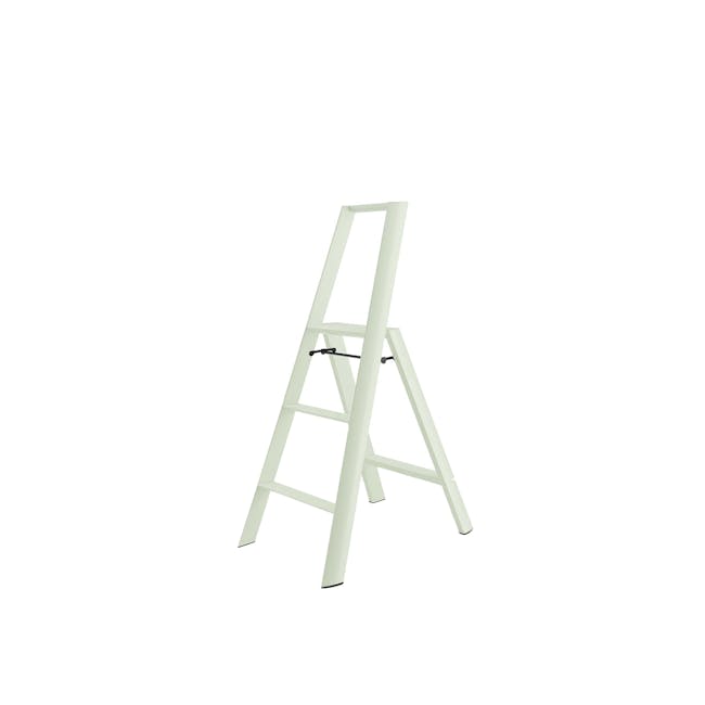 Hasegawa Lucano Aluminium 3 Step Ladder - Mint Green - 0