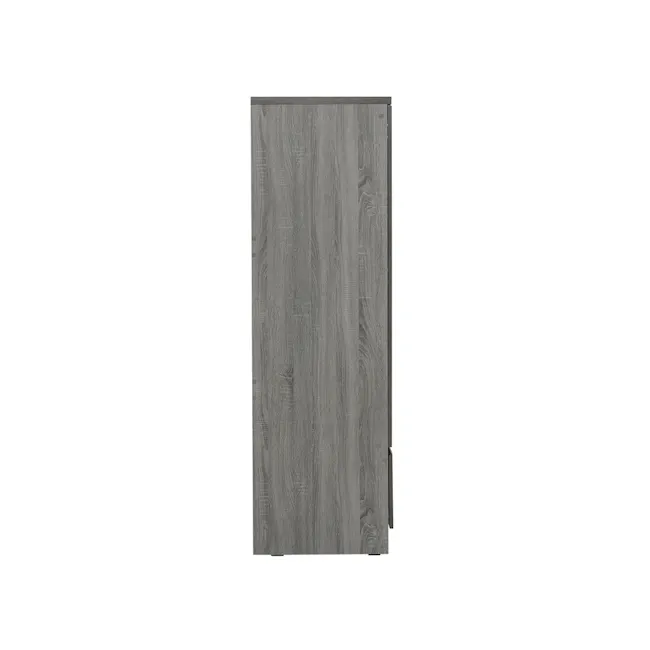 (As-is) Firoh 3 Door Wardrobe with 2 Drawers - Grey Ash - 13