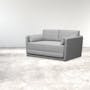 Greta 2 Seater Sofa Bed - Light Grey - 1