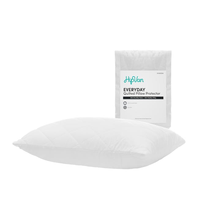 EVERYDAY Quilted Pillow Protector - 0