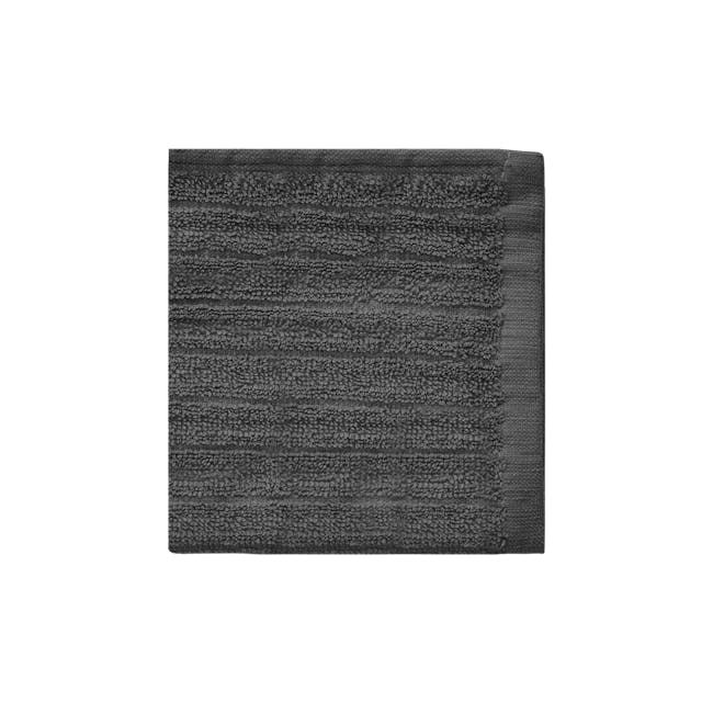 EVERYDAY Face Towel - Charcoal (Set of 2) - 2