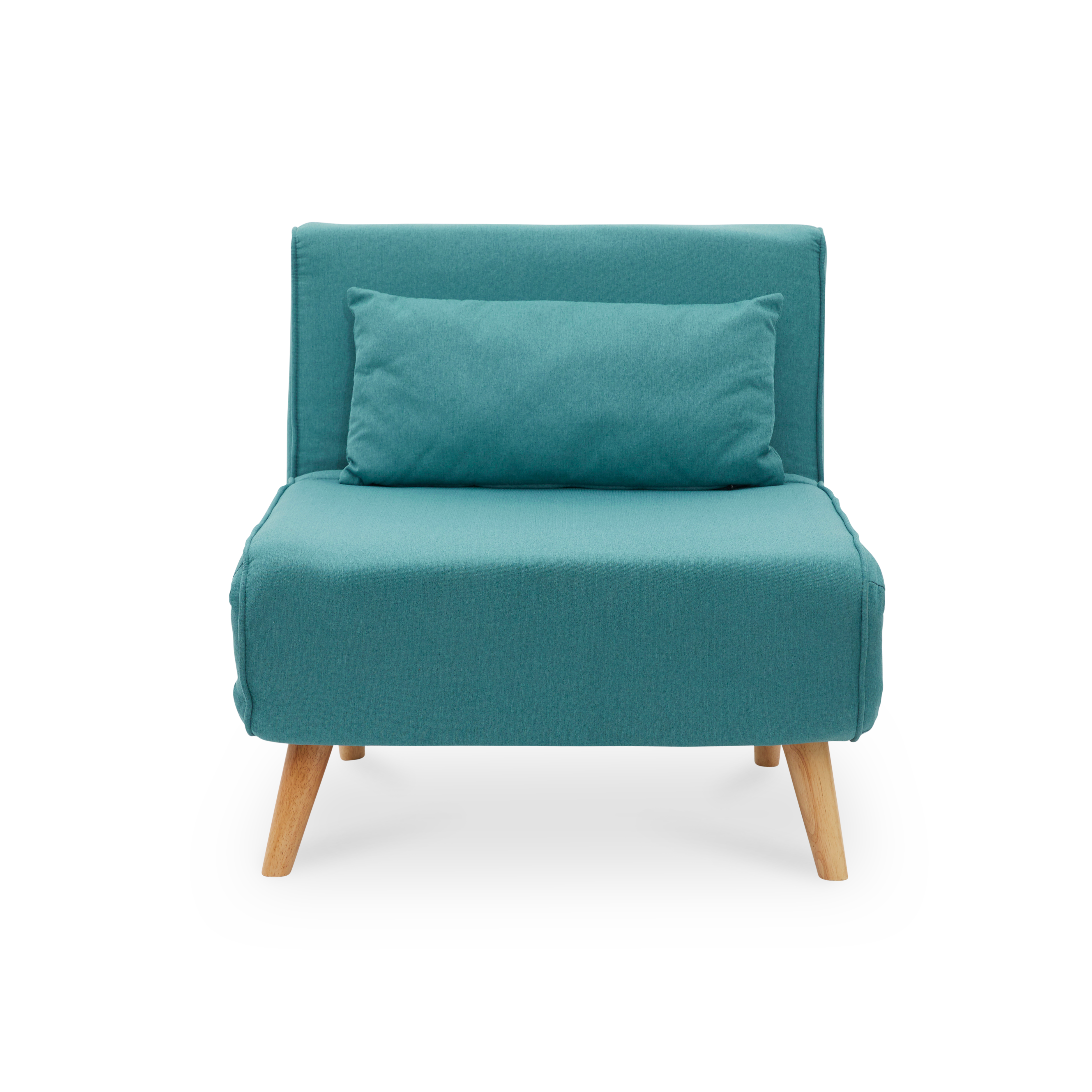 teal chair bed