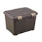 Style Box with Lid 43L - Dark Brown