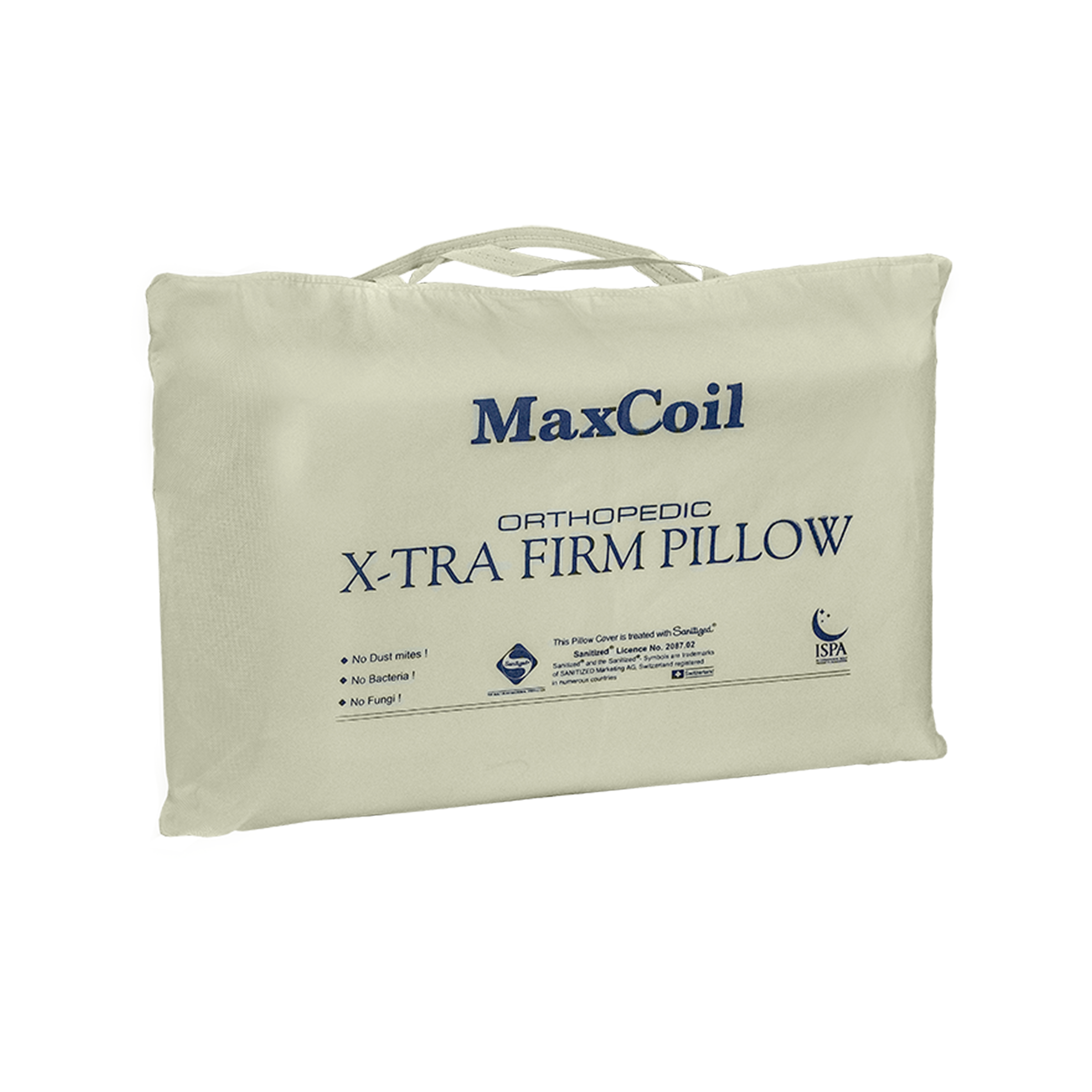 MaxCoil Xtra Firm Foam Pillow